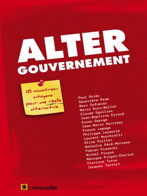 cover image of Altergouvernement